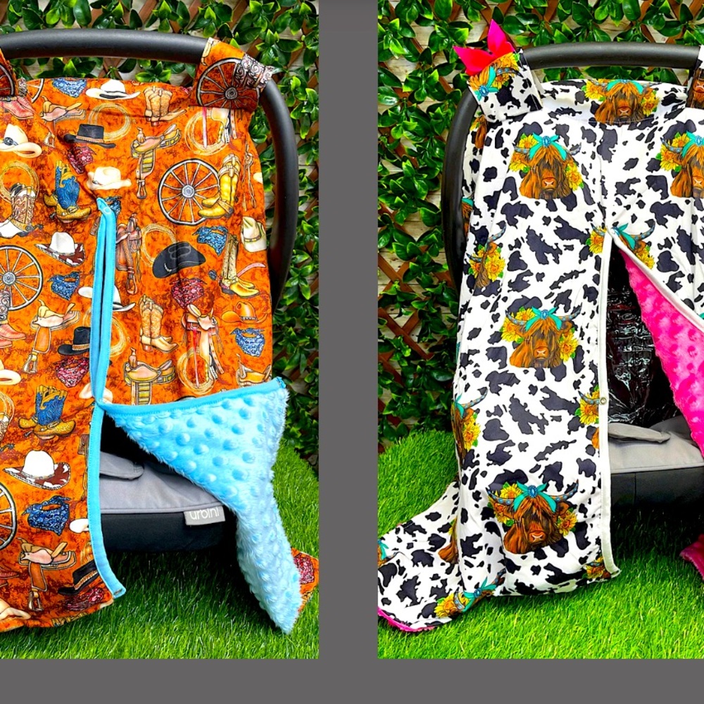 New Born Carrier Covers Boys & Girls Available